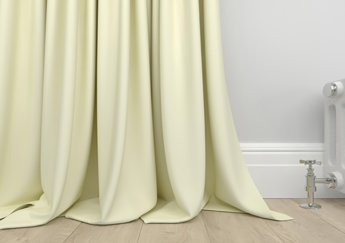 Kyoto Faux Silk, Cream - Made to Measure Curtains - Image 6